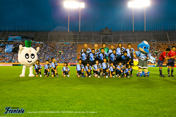 試合前の集合写真