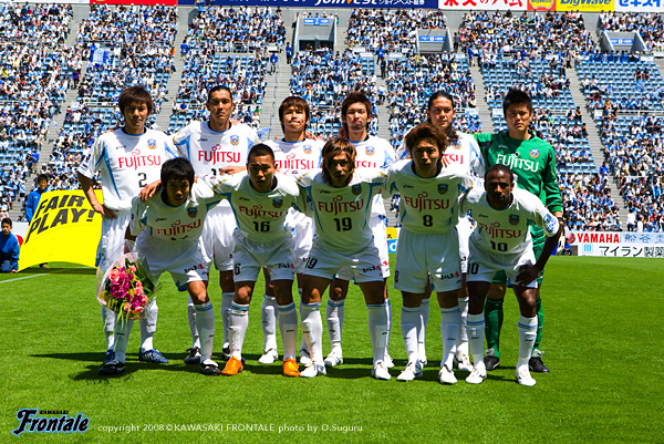 試合前の集合写真