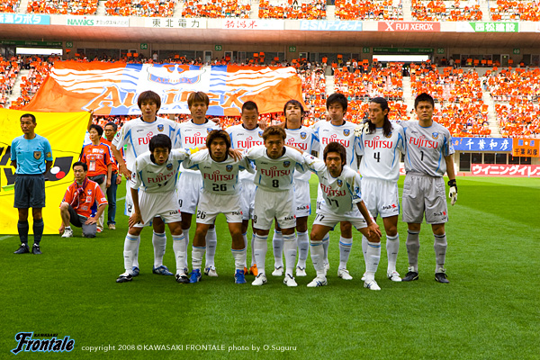 試合前の集合写真