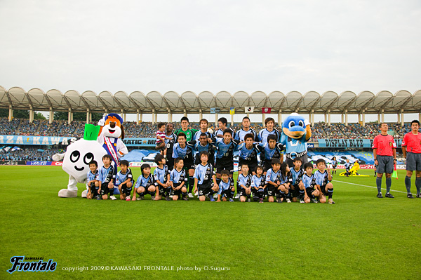 試合前の集合写真