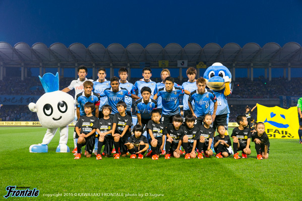 試合前の集合写真 試合前の集合写真