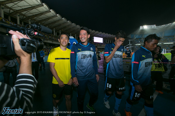 香川選手&井川選手 香川選手&井川選手